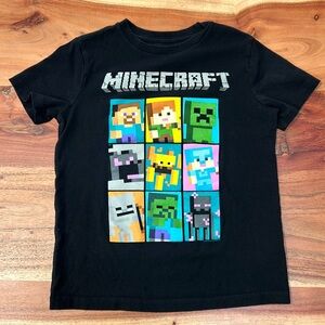 Boys Minecraft T-Shirt Size Small Old Navy